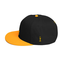 Black And Gold LA Snap Back