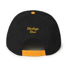 Black And Gold LA Snap Back